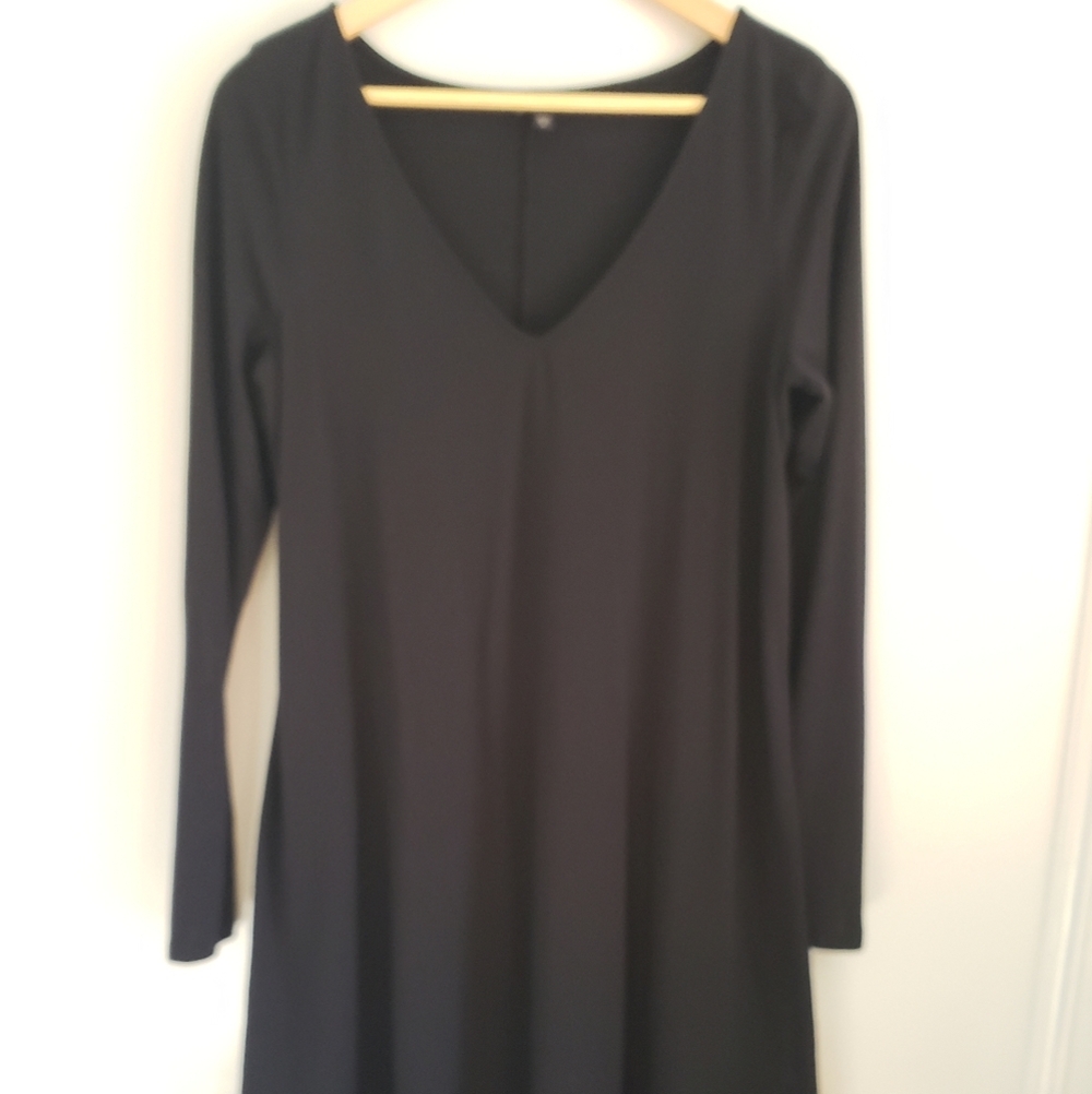 Express Black Midi Dress. L. Perfect Condition! - Picture 4 of 7